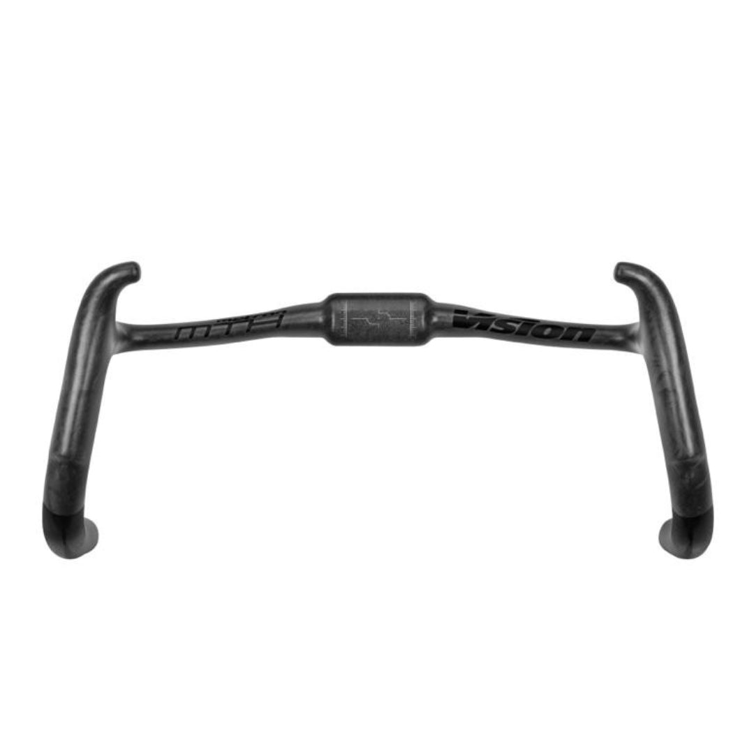 Carbon fiber premium Vision Metron Track handlebars, front view