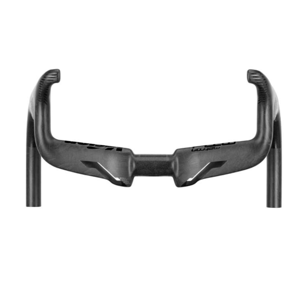 Carbon fiber premium Vision Metron Track handlebars, top view