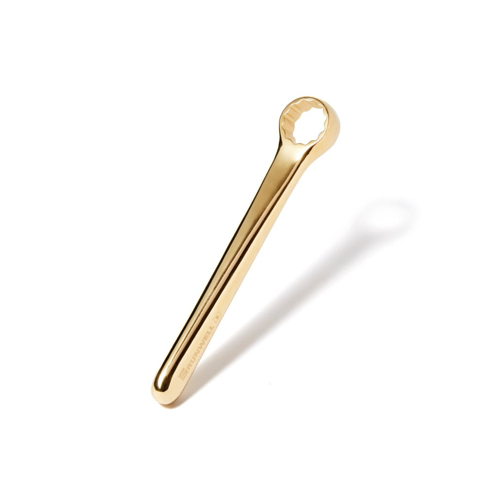 DRIP15GD tool for track nuts, 15mm size. Gold finish