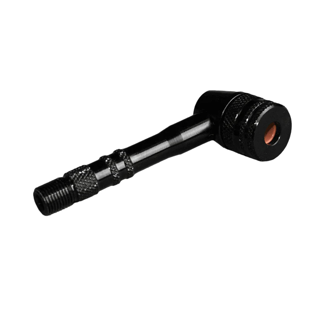 SILCA CNC disc wheel valve adaptor chuck pump. Black.