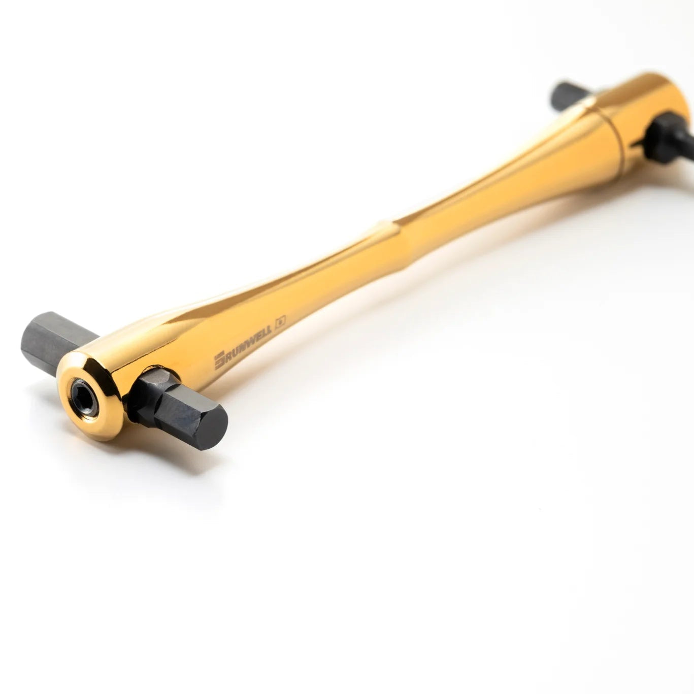 Titanium coated gold multi tool for bicycles, product photo