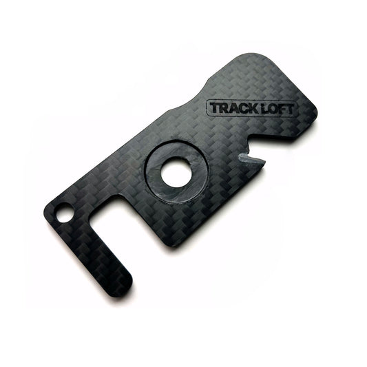 Carbon 3D laser cut bottle opener and cellphone holder by DIGIRIT