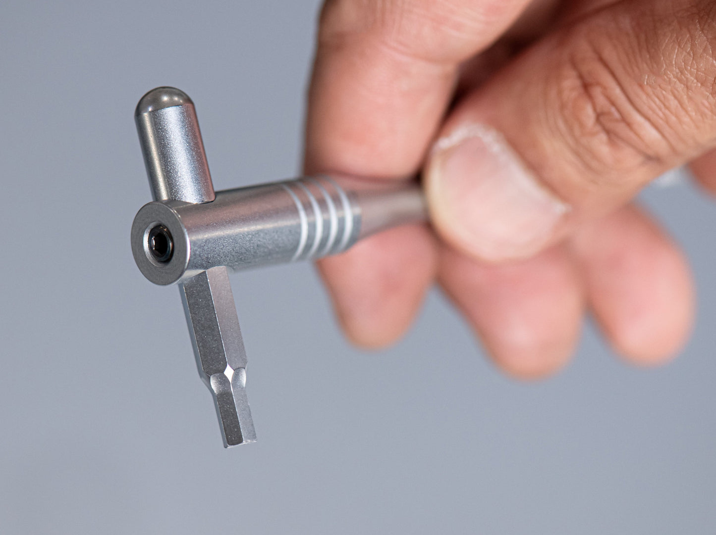 RUNWELL GENEX T-Handle head finish, high quality chrome finish bicycle hex key tool.