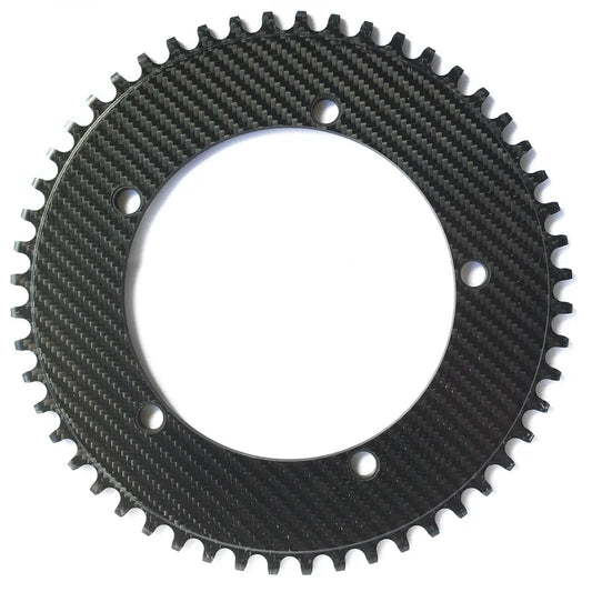 Premium carbon chainring by Digirit, the choice of Olympian track cyclists