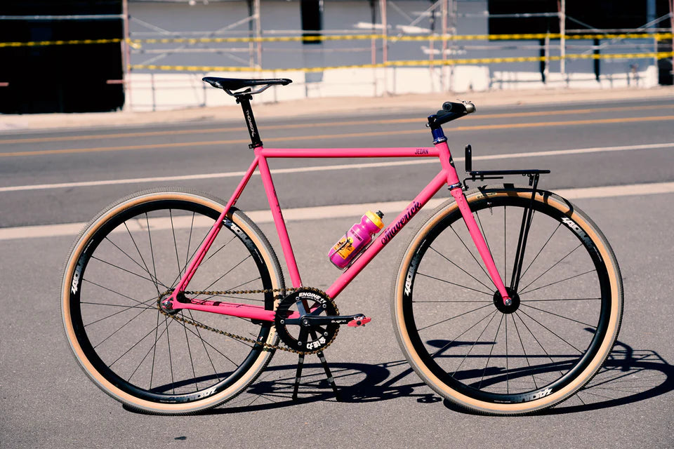 Pink Maverick Jedan SS frameset, cyclocross SSCX, Commuter, Offroad bike