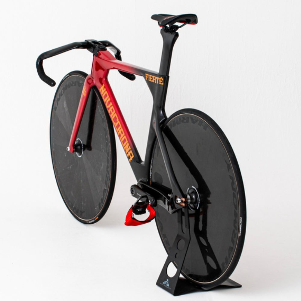 Novacorona Fierté track frame set. UCI legal. Red, Keirin, Sprint, Carbon