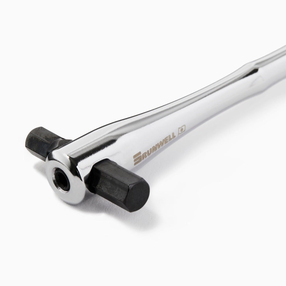 4-in-1 hex wrench, with bamboo design, by Runwell
