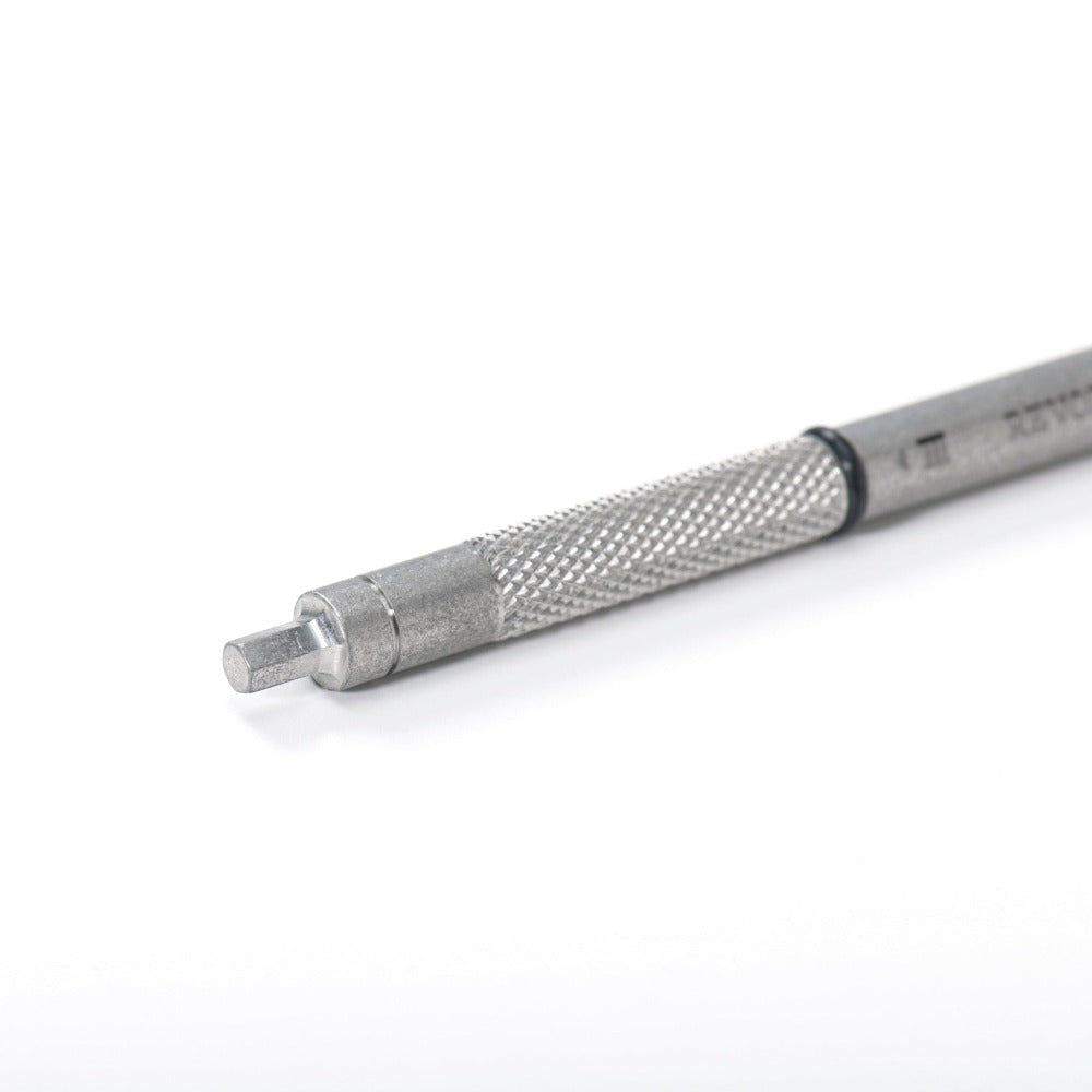 Hex 3 & 4 screwdriver type tool, stailess steel knurdled handle by Runwell