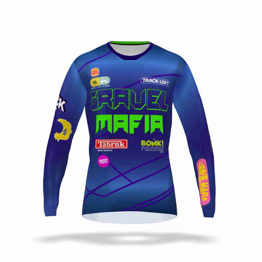 Gravel Mafia Tech LS Jersey x Trackloft