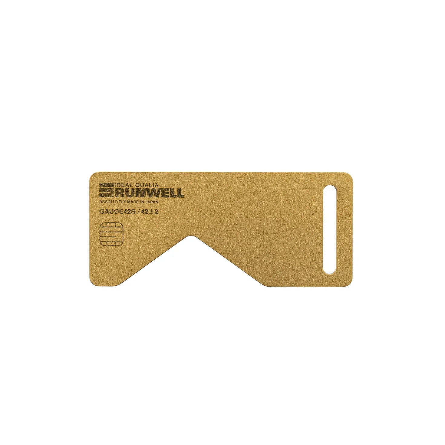 Runwell Gauge 42Si gold product photo 