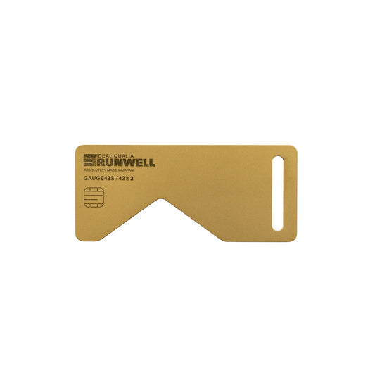 Runwell Gauge 42Si gold product photo 