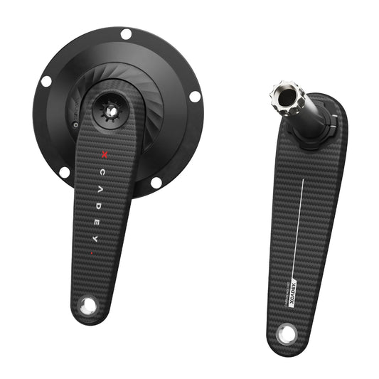 Ventus-Xpower Track Powermeter Carbon Crankset by XCADEY