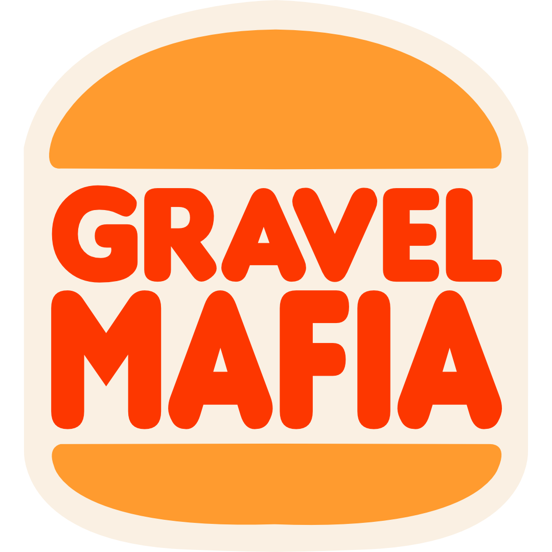 Burger design GRAVEL MAFIA logo