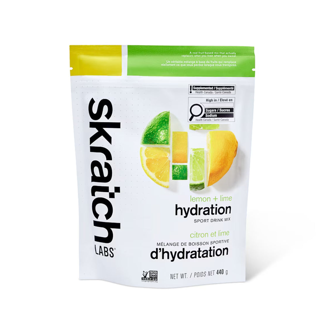 Hydration mix 440gr de Skratch. Image par Trackloft