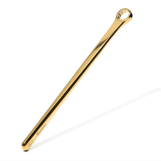 Titanium coated gold vatto 15mm wrench full length product shot
