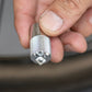 Specialty NJS chain tool by Runwell, Stainless Steel with knurdled handle